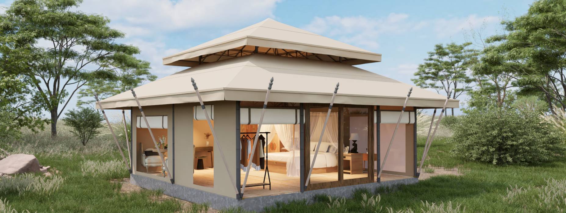 鲁甸县户外野奢帐篷